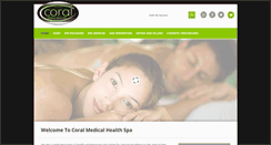 Desktop Screenshot of coralspa.com